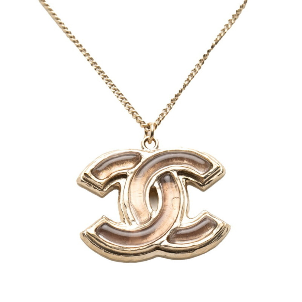 CHANEL Authentic Gold Logo Necklace - Picture 2 of 8